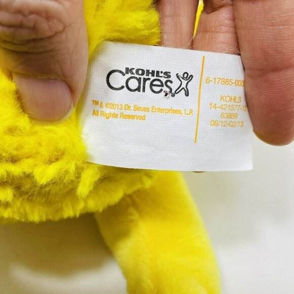 Kohls Cares Suess Snoozapalooza Plush Yellow Soft Toy Children Book Mascot Kid - Picture 10 of 12